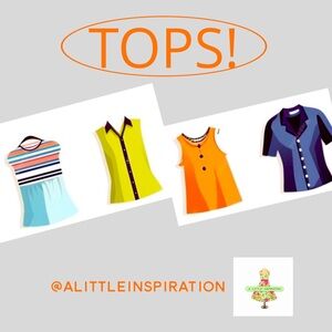 A “little” inspiration is going to “TOP” off your already amazing closet.